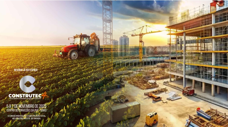 A maior Feira da Indústria da Construção e do Acabamento do Centro-Oeste te espera! A Construtec Goiás movimentou milhões em negócios em 2024, reuniu mais de 5 mil profissionais e colocou expositores em destaque no mercado! 🚀 É a hora de levar sua marca para o Centro-Oeste. Visibilidade, networking e novas oportunidades te esperam! Garanta seu espaço na próxima edição. Construtec Goiás de 5 a 7 de novembro